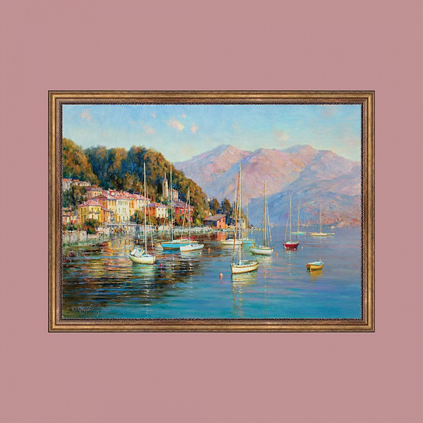 Картина "Утренняя бухта" Рама 5, 60*80 см, арт.818850  